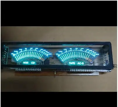 Amplificador de Áudio Indicador de Nível de Música Duplo-canal Estéreo Fluorescente Display Medidor vu Faça Você Mesmo Vfd - Image 6