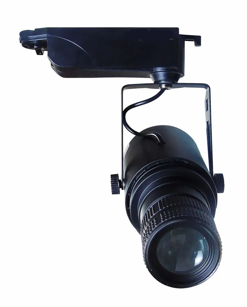 10 шт. светодио дный светодиодные Черные светильники лампы 7 Вт 12 Вт 15 Вт COB Rail Light Spotlight AC 110 V 220 V натуральный белый трек огни прожекторы