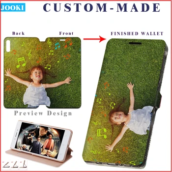 

Personalized Photo Leather Men's Wallet Phone Case For Samsung Galaxy S10 S9 S8 Plus S7 Edge Note 9 8 Shockproof Cover S10 lite