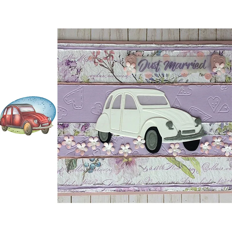Car Vehicle Set Metal Cutting Dies Stencil For Scrapbooking Embossing Diy Paper Card Handcrafts Handmade Templates Cutting Dies Aliexpress