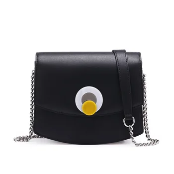 

2020 new women's shoulder bag simple cute small bag sweet wild leather cross-body bag fashion small square bag girl saddle bag