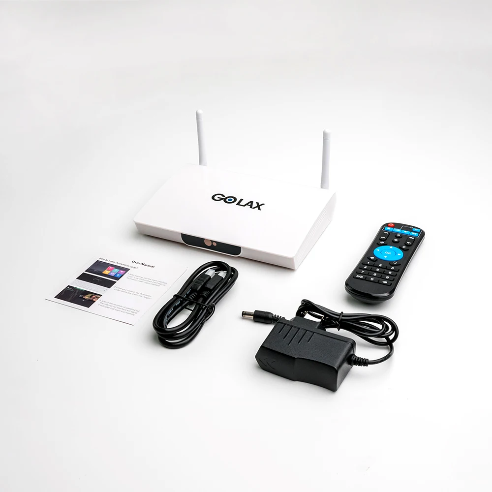 ТВ приёмник Android 7,1 Smart tv Box Golax M7 Amlogic S905W четырехъядерный 1 ГБ 8 ГБ LAN 100 м H.265 медиаплеер 4K 2,4 ГГц Wifi ТВ приставка