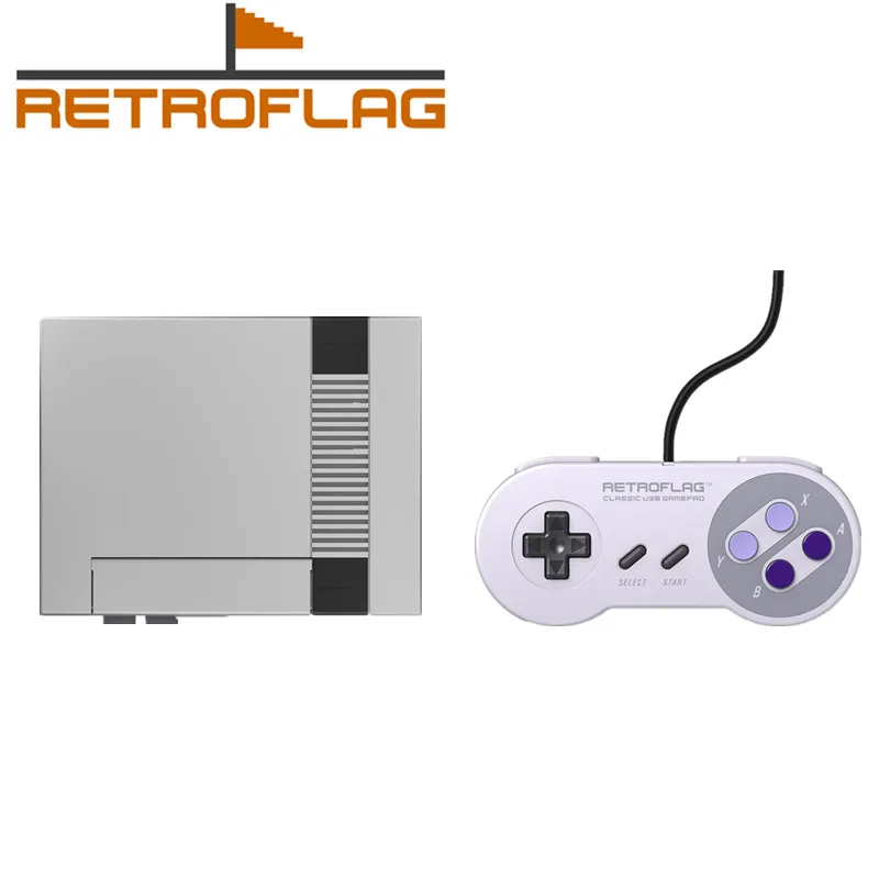 Чехол Retroflag NESPi PLUS для Raspberry Pi 3 B+(B Plus) 2+ Retroflag классический usb-контроллер-U для Raspberry Pi, Windows, Switch