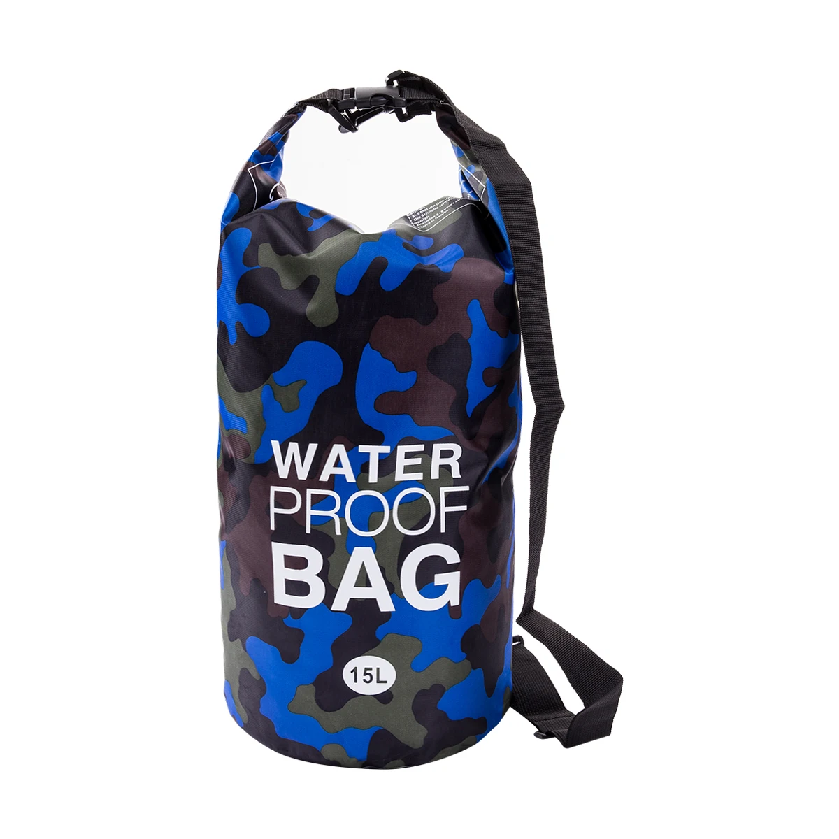 2L/5L/10L/15L открытый сухой водонепроницаемый мешок водонепроницаемая сумка мешок водонепроницаемый плавающий сухой сумки для снаряжения для катания на лодках Рыбалка рафтинг плавание - Цвет: Синий