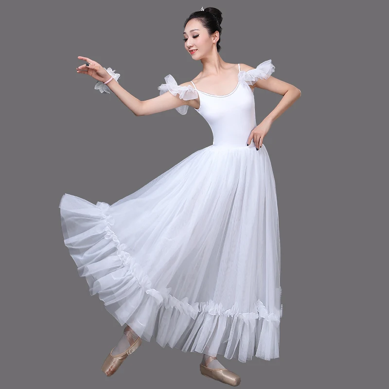 

New style ballet skirt adult adult female long professional practice performance clothing soft gauze skirt long series