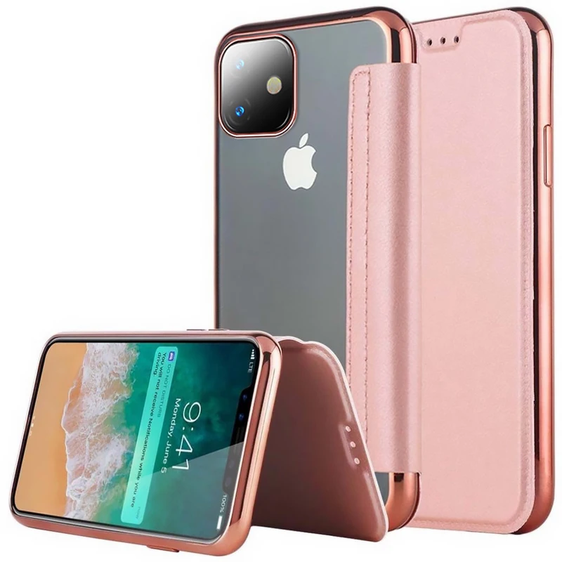 Чехол для Apple iPhone X 11 Pro SE 2 тонкий книжка из ПУ кожи силиконовый чехол 8 Plus с