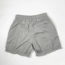 High quality summer metallic luster nylon men's and women's shorts casual pants beach pants breathable couple shorts