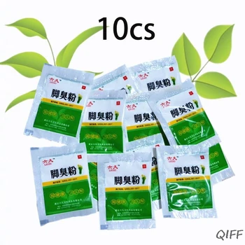 

10 Bag Fungal Infections Soak Foot Bath Powder SPA Feet Care Odor Remover Sweat Itching Peeling Beriberi Tinea Pedis Treatment