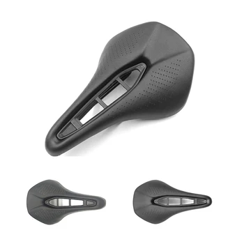 

Ultra-light Hot Sale Bicycle Saddle Riding Chair Steel Cr-mo Ultralight Rail Bike Seat Silica Gel Seat Black road Cycling Saddle