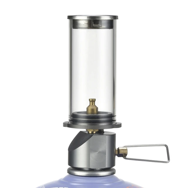 Fire-Maple Firefly Camping Gas Lantern Adjustable Luminance Camping Lamp NO  Mantles Needed Portable Outdoor Lanterns Gas Lamps