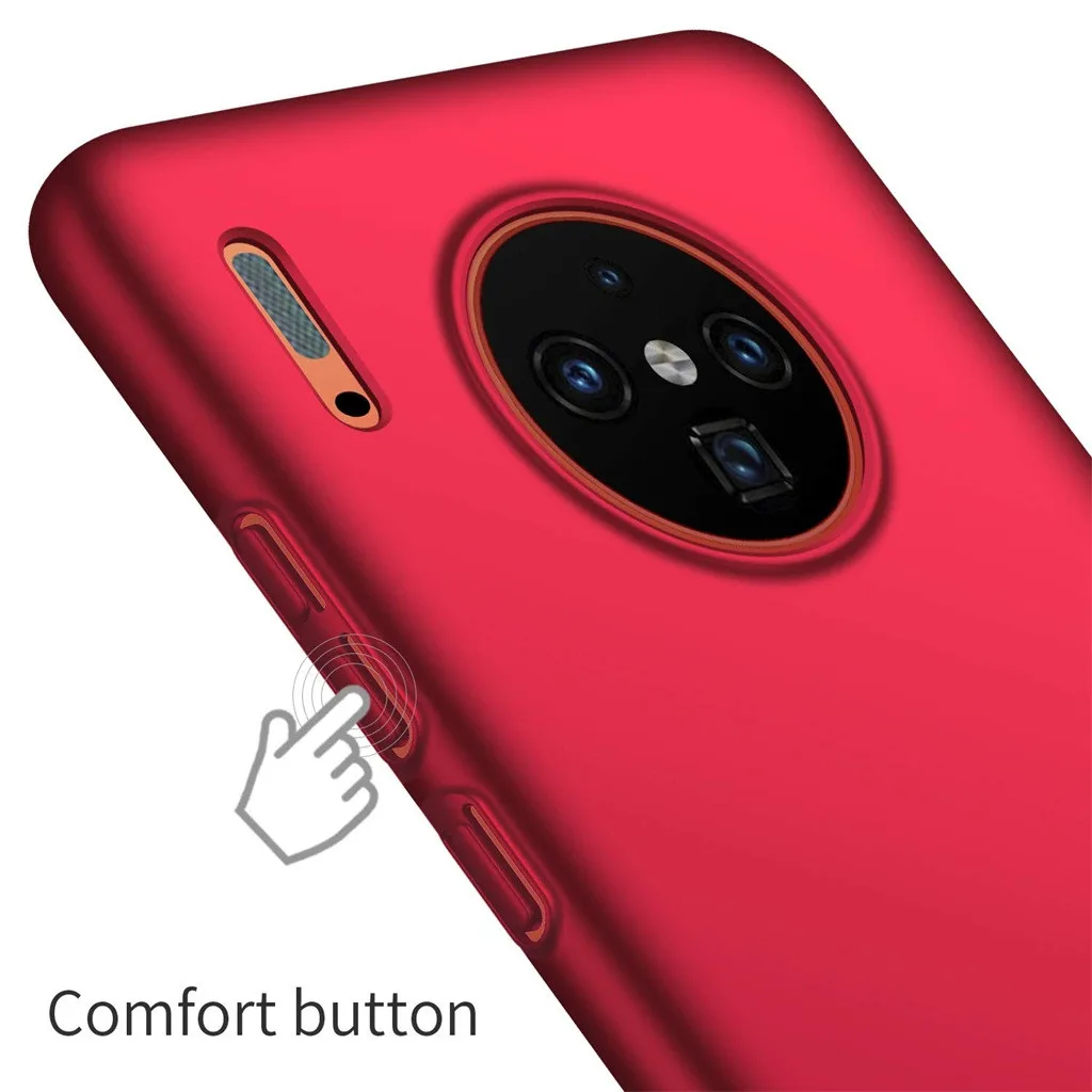 Mosunx ультра-тонкий роскошный Премиум PC материал защитный чехол для huawei Mate30 6,62 дюймов и Mate30Pro 6,53 дюймов