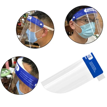 

Artudatech Full Face Shield Anti Droplet Safety Mask Plastic Anti-fog Protection