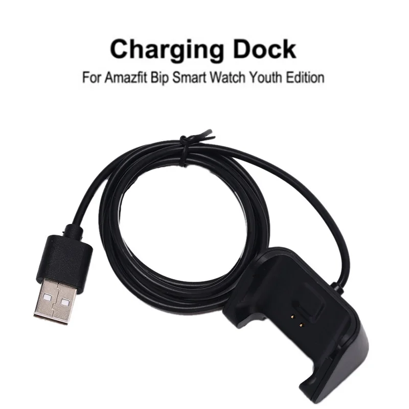 USB Magnetic Charger for Xiaomi Huami Amazfit Bip Youth Smart Watch Chargers Fast Charging Cable Cradle Charger Replace
