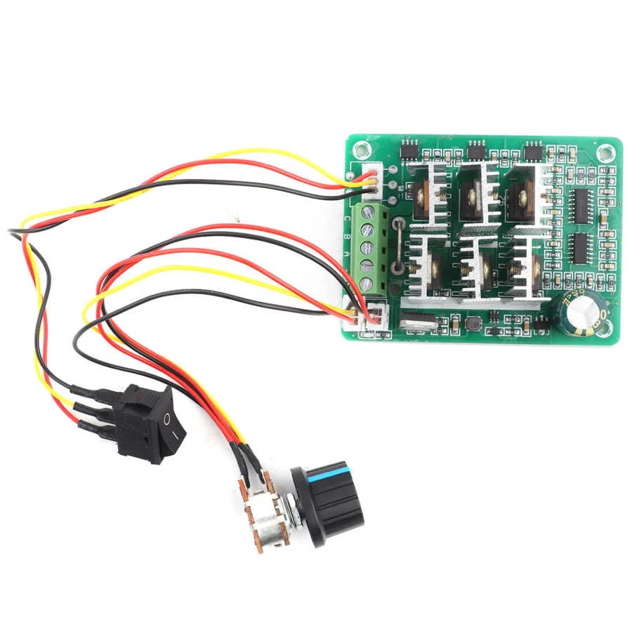 JIAWA DC 5V-36V Brushless Motor Speed ??Controller Board 15A 3-Phasen-CW CCW Reversible Steuer Regulator