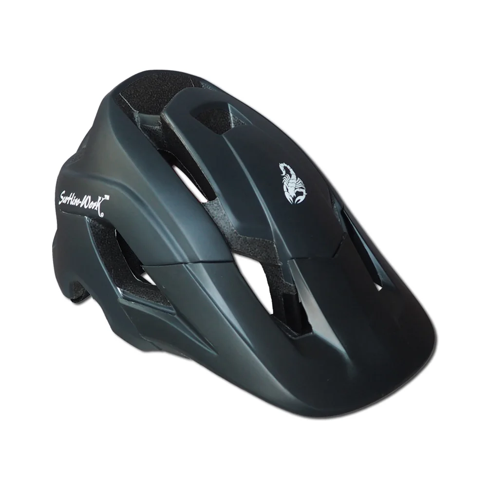 Бренд scotlitework для Fox metah велосипедный шлем MTB cascos ciclismo mtb шлем velo route велосипедный шлем Размер M/L - Цвет: black