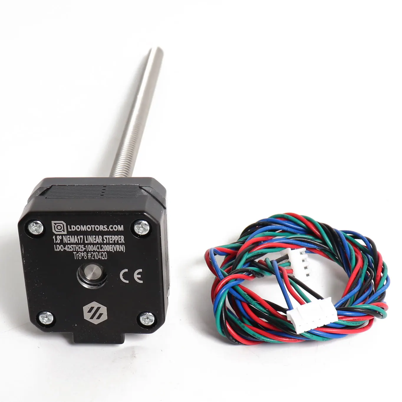 Blurolls-voron 02 Garfo de Salada z Linear Stepper Motor de Parafuso de Chumbo Feito por Ldo 42sth251004cl200e 200 mm Tr8x8