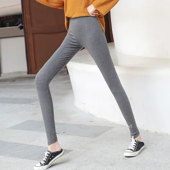 

Thin Thread Outside Wear Vertical Stripes Leggings Cultivate One's Morality Show Thin Foot Big Yards Gray Pants Free Shipping