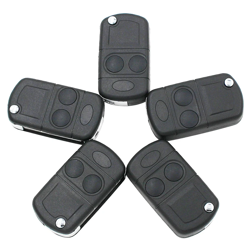Складной ключ с 2 кнопками для Land Rover Defender Discovery Freelander 100 200 25 400 45 MG TF ZR ZS|Ключ от авто|