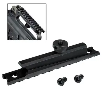 

Tactical Quick Release Detachable QD Flat Top 20mm Weaver Rail Scope Mount Rail Hunting Accessories Black Carrying handle