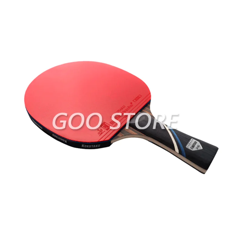 KOKUTAKU Racket 4/5/6 Star Carbon Table Tennis Racket ITTF Professional KOKUTAKU Ping Pong Bat Paddle