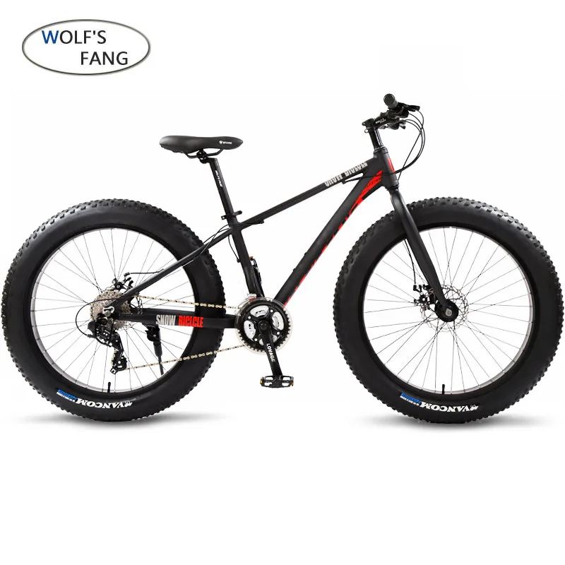 wolf's fang Bicycle Mountain bike Fat bike Road bikes Bicycles full aluminium bicycle 26 snow Fat tire 24 speed mtb disc brakes wolf's fang Bicycle Mountain bike Fat bike Road bikes Bicycles full aluminium bicycle 26 snow Fat tire 24 speed mtb disc brakes