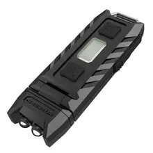 Nitecore polegar 85 lumens recarregável chaveiro lanterna com um canto de 90 graus, compacto e portátil