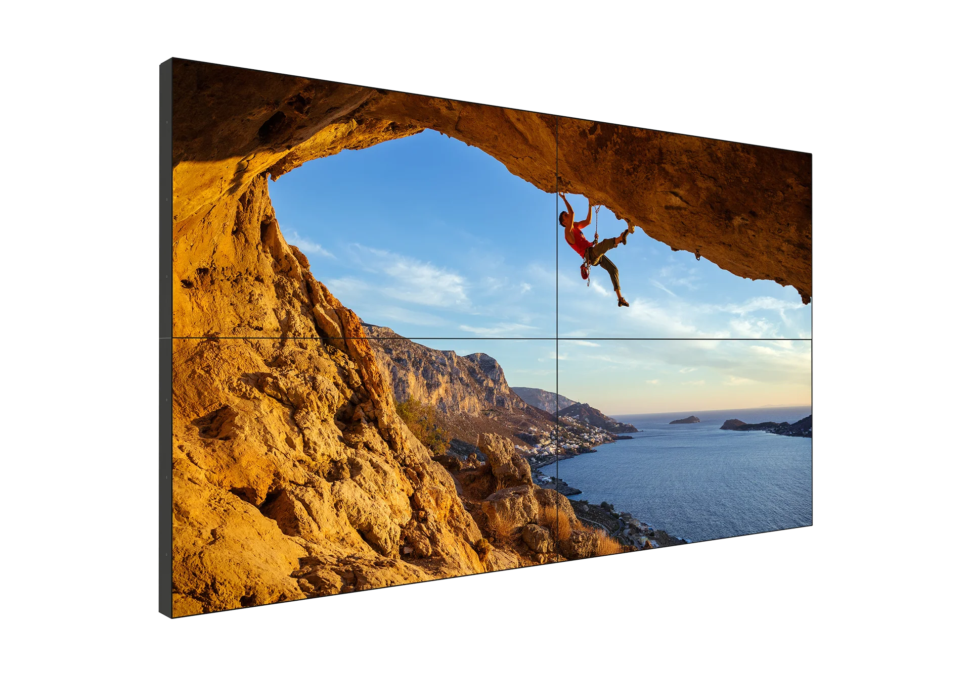 FOLAIDA 55 дюймов 3,5 мм B2B lcd Видео стена 4K разрешение с оригинальным LG A+ экран коммерческий дисплей