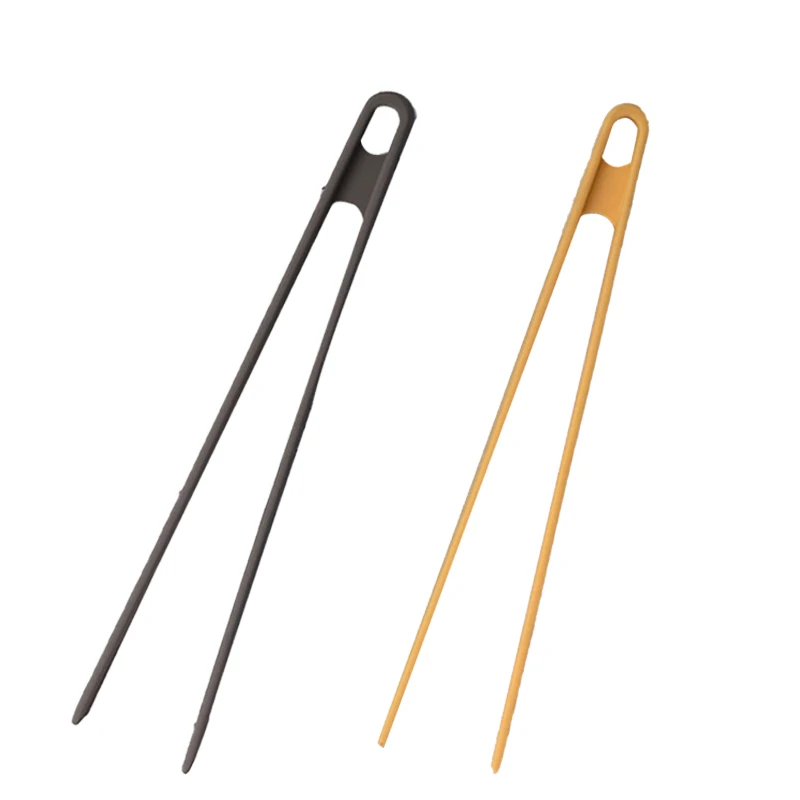 Silicone Food Tongs food clip High temperature resistance Barbecue Tong Self-Service Tongs bread folder for Household Restaurant