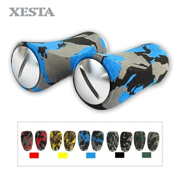 

XESTA Camouflage Color Fishing Knobs EVA Material Fishing Reel Handle Knob For Fishing Reels Component Part Fish Tackle Tool