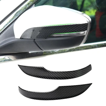 

2Pcs/Set Car Rearview Mirror Cover Strips Fit For Ford Focus 4 MK4 2019 2020 Rear View Mirror Cover Trim Stickers Accessories