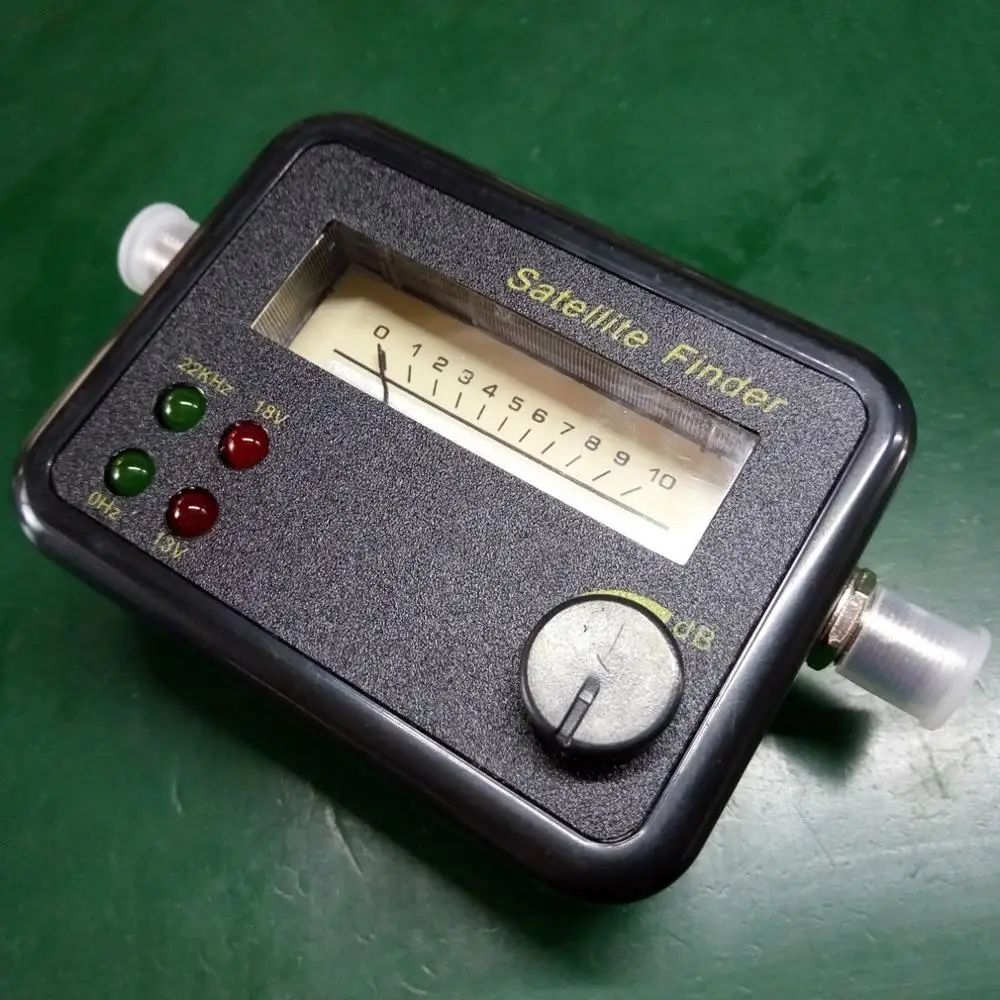 Спутниковый сигнал детектор 0/22 кГц 13 V/18 V спутниковый искатель Sf001 модель 4-мя лампочками профессиональный компактный и точный