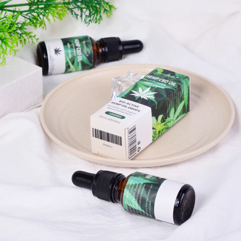 Конопляное масло CBD капли семена эфирного масла Массажная эссенция уход за кожей