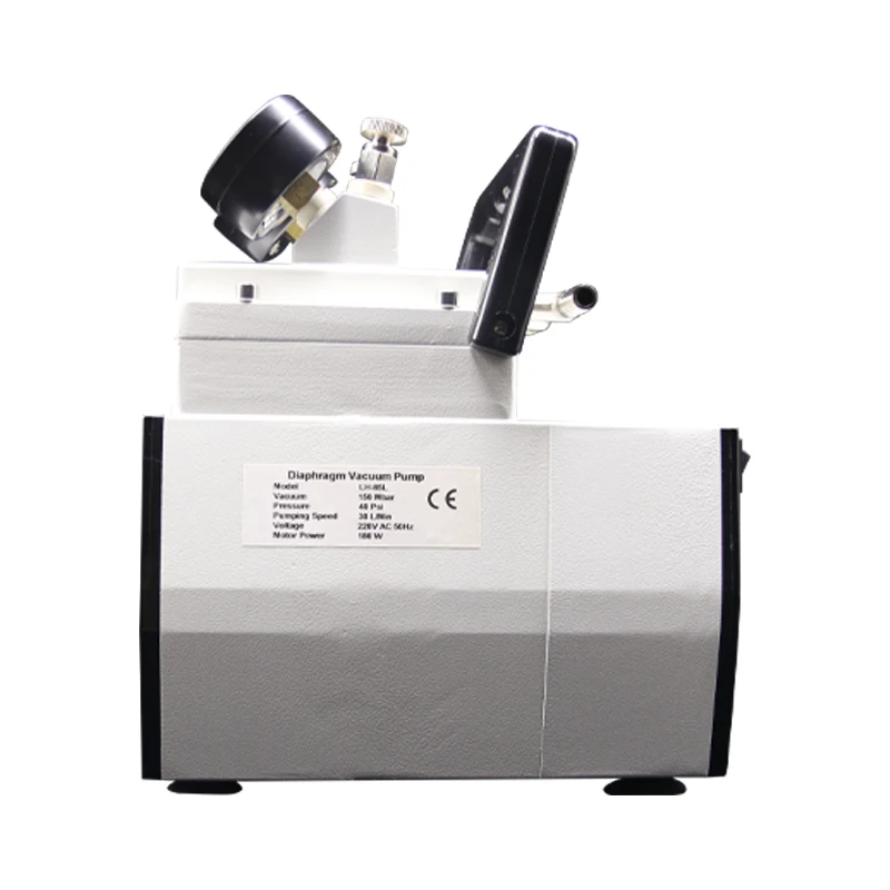 IKEME Oil-free Diaphragm Vacuum Pump 30L Lab Filter Pump Mute Portable Negative Pressure Lab Equipment