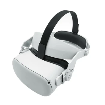 

1Set Non-slip Headband Fixing Strap Adjustable Head Strap VR Helmet Belt for -Oculus Quest 2 VR Headset Accessories