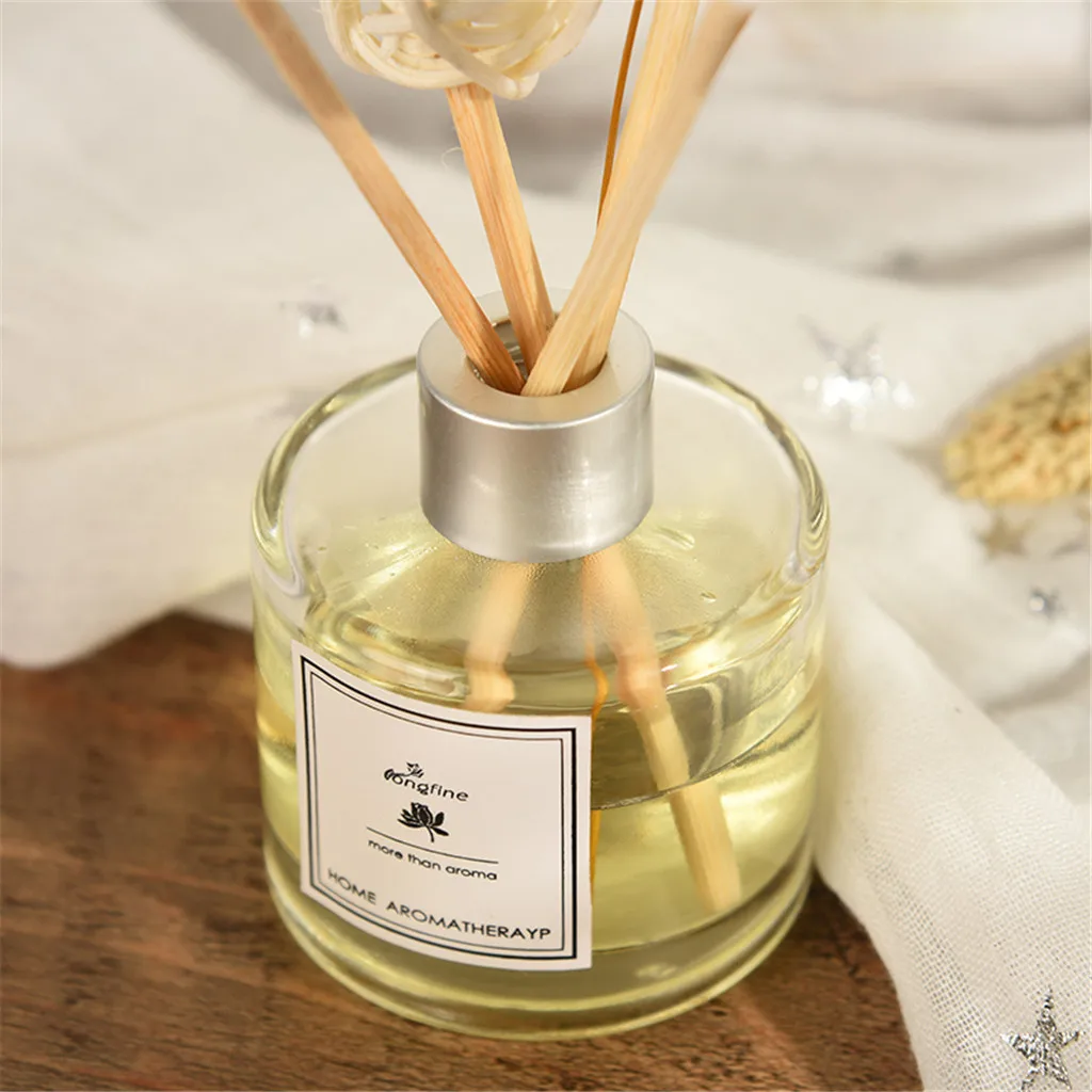 

50ml Reed Diffuser Sets With Natural Sticks Glass Bottle And Scented Oil Perfume Set Home Fragrance Decoration Office