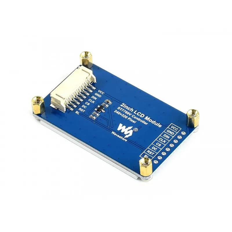 Waveshare Ϲ 2 ġ IPS LCD ÷ , IPS ȭ, 240*320 ػ, SPI ̽