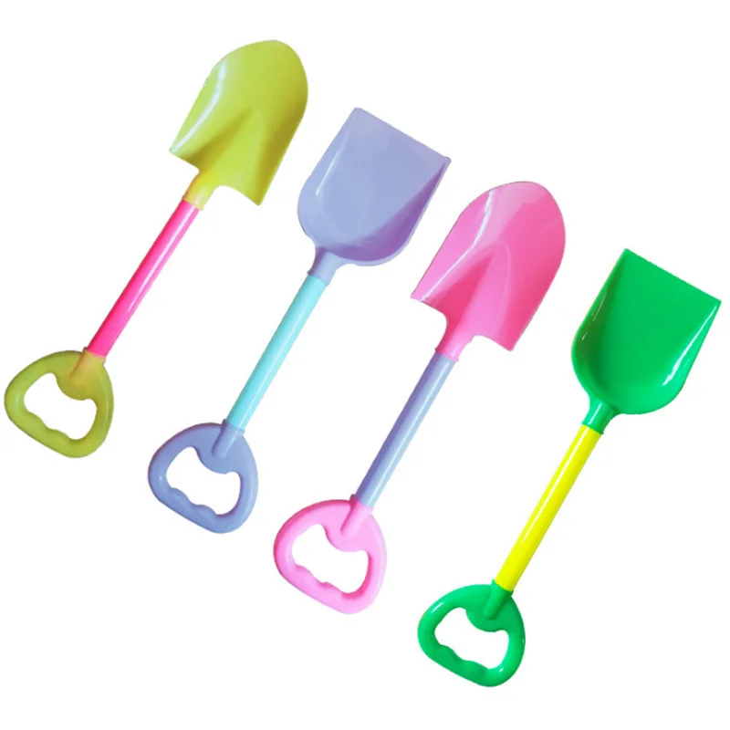 5Pcs/lot Summer beach toys childrens plastic shovel for playing sand tool toys
