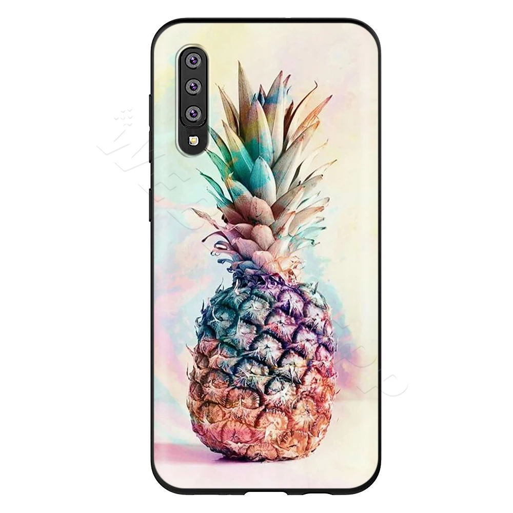 Webbedepp вкусные фрукта ананаса чехол для samsung Galaxy S7 S8 S9 S10 Edge Plus Note 10 8 9 A10 A20 A30 A40 A50 A60 A70 - Цвет: 6