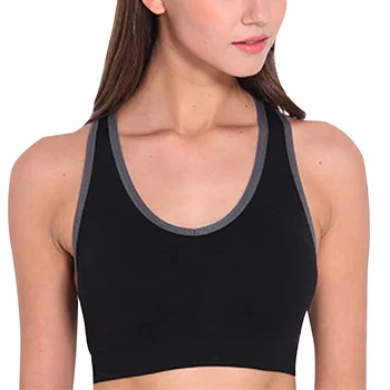 

Women Sports Bra Soutien Gorge Shockproof Mesh Stitching Fitness Quick-Drying Breathable Running Bra