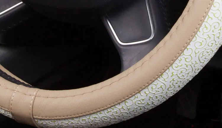 Автомобильный чехол на руль Hide Substance Grip Cover Four сезонный Универсальный руль, спортивный Модный летний руль Wh