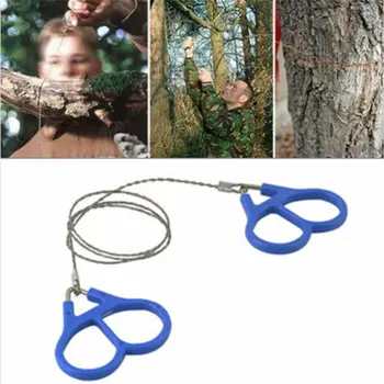 

50pcs Outdoor Stainless Steel Wire Saw Ring Scroll Travel Emergency Survival Camping Hiking Hunting Climbing Gear Hand Tools