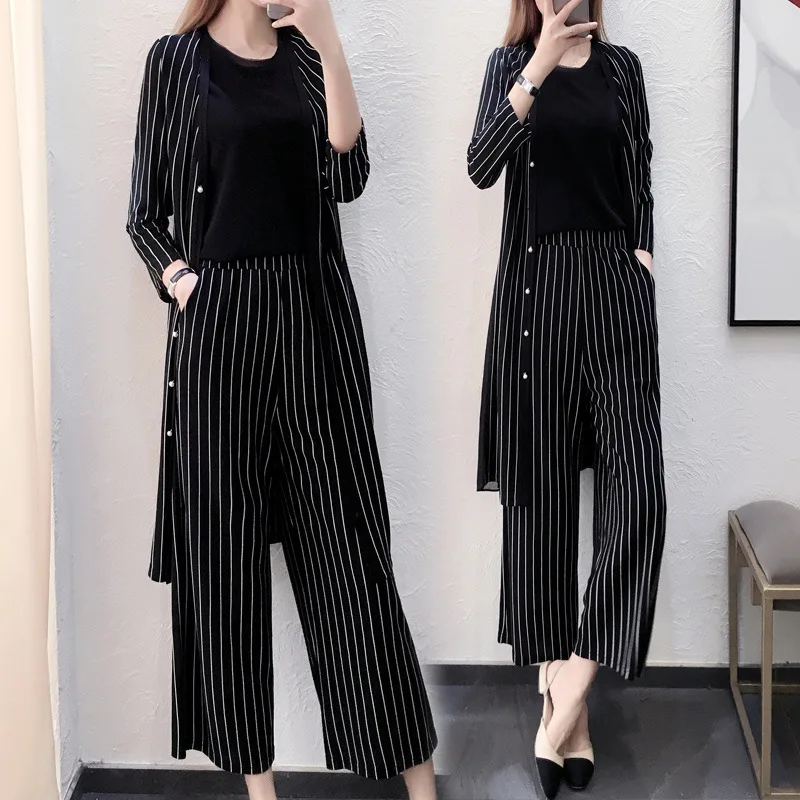 

Large Size Dress 2019 Autumn New Style Fat Mm Plus-sized Younger Fashion Tibetan Meat Coat Set Three-piece Set