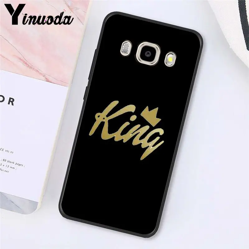 Cartoon Crown King and Queen  