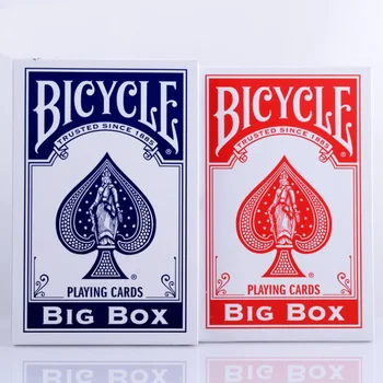 

Bicycle Big Box Playing Cards 17.8*11.4mm Paper Magic Category Poker Cards for Professional Magician