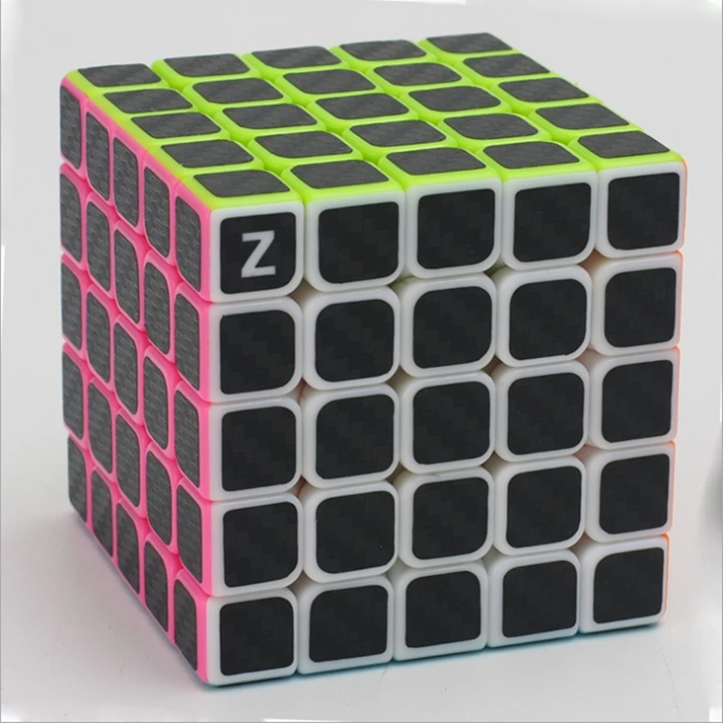 carbon fiber ZCUBE из углеродного волокна 5x5x5 магический куб z-куб 5x5 скоростной Кубик из углеродного волокна Куб 5x5 Головоломка Куб Z Кубик из углеродного волокна головоломка - Цвет: carbon fiber