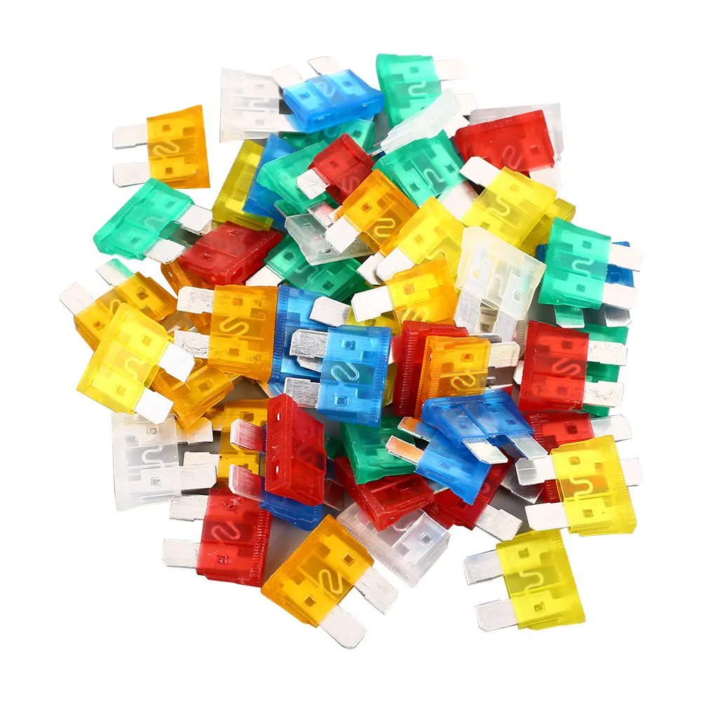 5A/10A/15A/20A/25A/30A Safety Fuse Blade Fuse Motorcycle Universal Fuses Kit for SUV