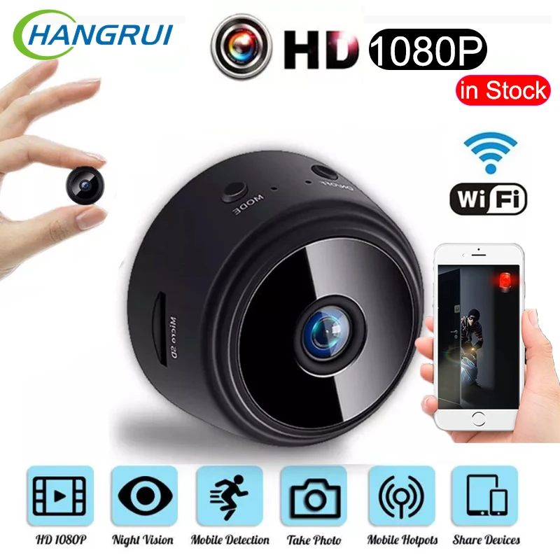 1080P A9 мини-камера Full HD умная Wifi камера для домашней безопасности ip-камера ИК