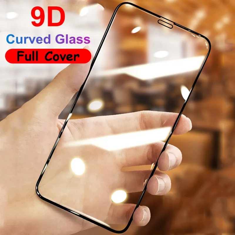 US $244.80 500Pcs Wholesale 9D Full Cover Tempered Glass Screen Protector For IPhone 12 Mini 11 Pro Max 8 7 Plus 6S SE2 XS MAX XR X Curved