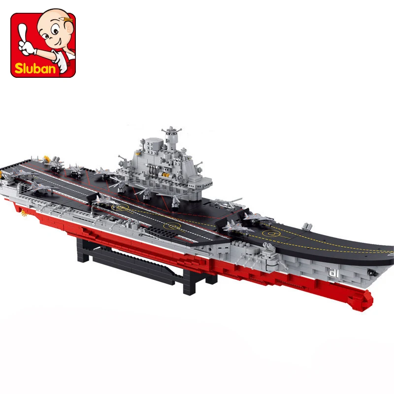 

Navy Submarine Compatible Legoingly Military Ship Plane Aircrafted Carrier Warship Battle Cruiser Frigate Model Building Blocks Toy