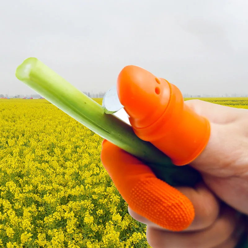 Thumb Cutter Separator Finger Tools Picking Device for Garden Harvesting Plant Gardening YU-Home